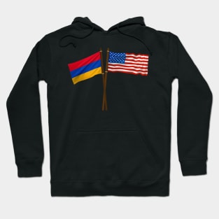 American Armenian Flag Hoodie